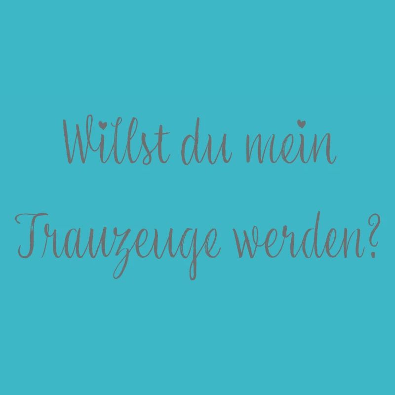 Willst du mein Trauzeuge werden?