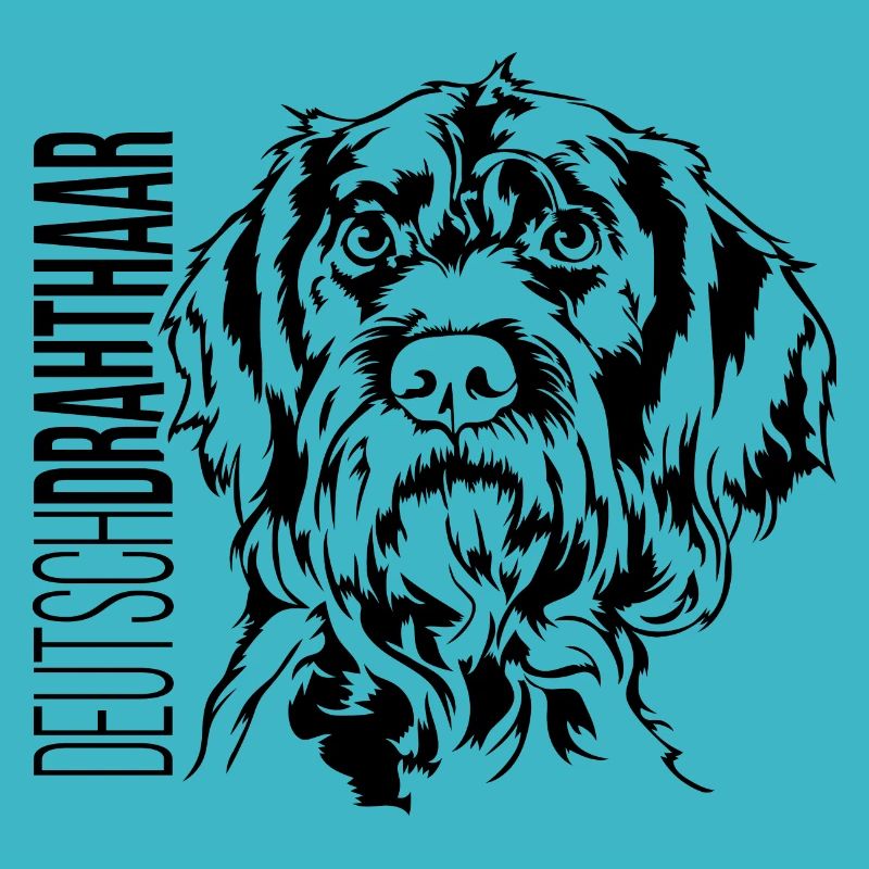 Deutsch Drahthaar Portrait Jagdhunde Hund Wilsigns