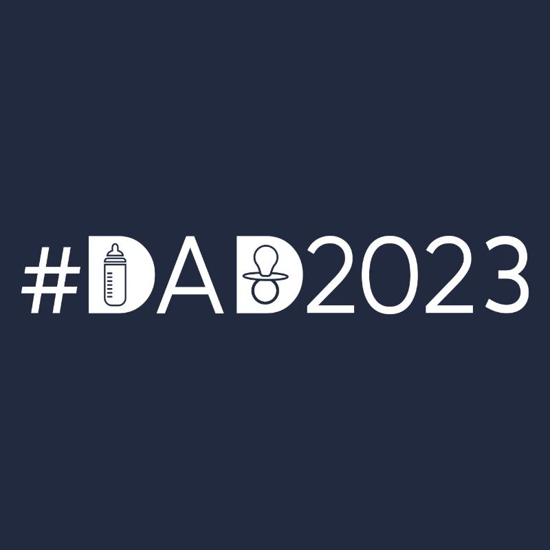 Dad 2023 Ich werde Papa Loading Vater werden Daddy