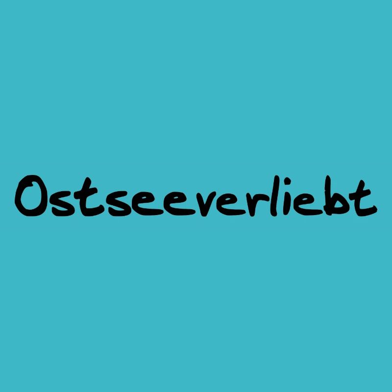 Ostseeverliebt schwarz