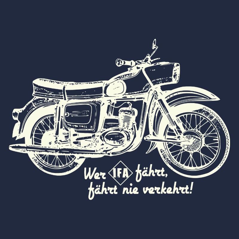 DDR Oldtimer Motorrad - emz Trophy IFA