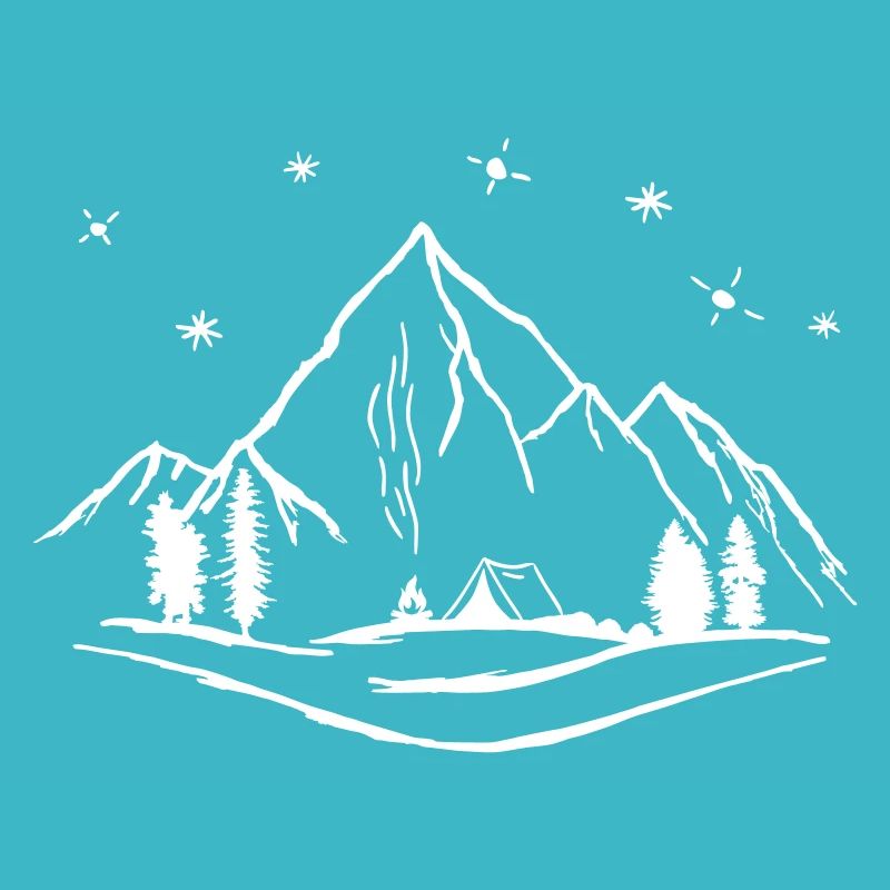 Berge, Zelten, Camping