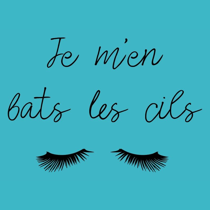 Ich bekämpfe die Wimpern