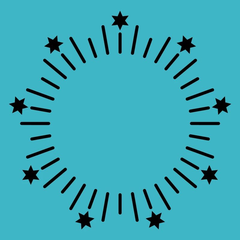 STARS CIRCLE MONOGRAMS FRAMES