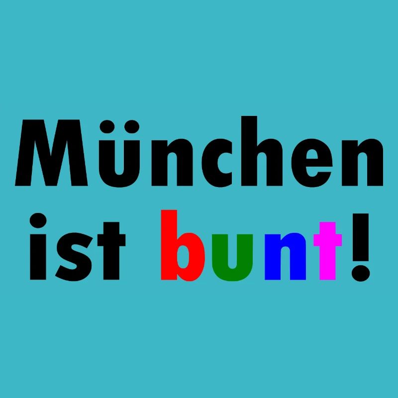München ist bunt