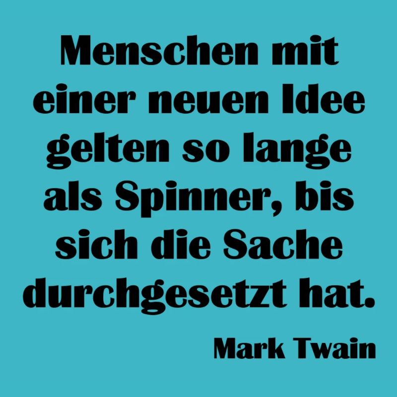 Menschen mit einer neuen Idee