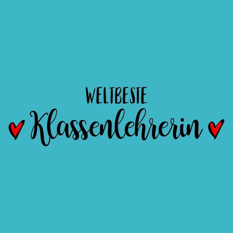 Beste Klassenlehrerin Lehrerin Schule Abschied