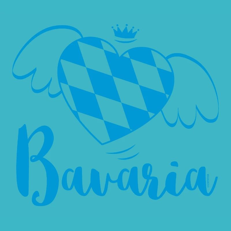 Bavaria Bayernherz Geschenk Geschenkidee