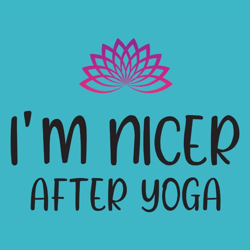 Ich bin netter nach dem Yoga