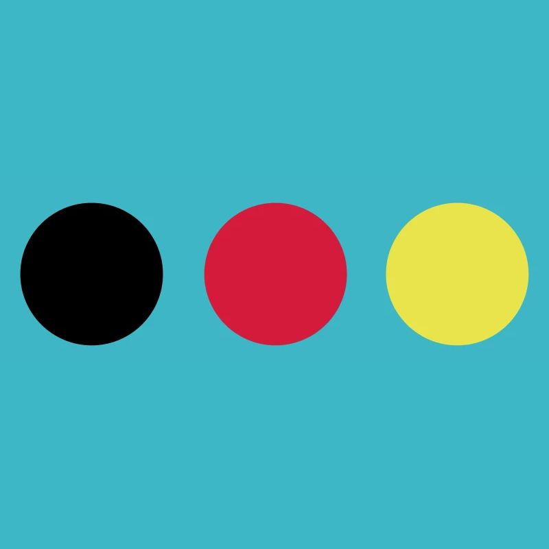 Points black, red and yellow