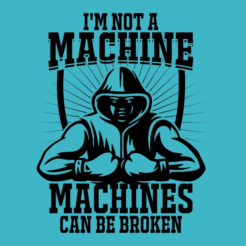 I'm not a machine, machines are broken