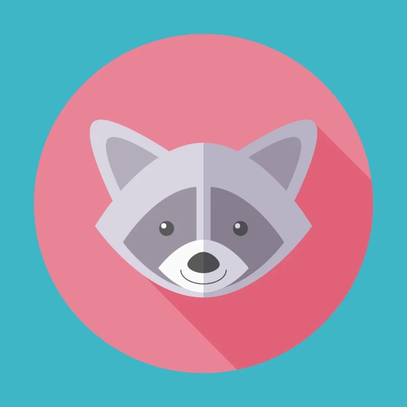 Vector Waschbär