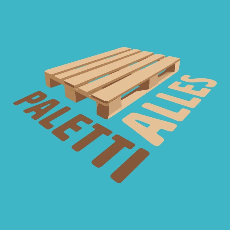 Alles Paletti? Palette Gabelstapler Lager Trucker