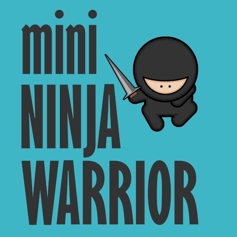 Ninja Warrior mit toller Grafik Geschenk
