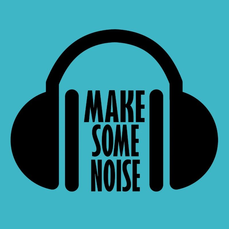 Make some noise DJ DJs Baby Geschenk Musik hören