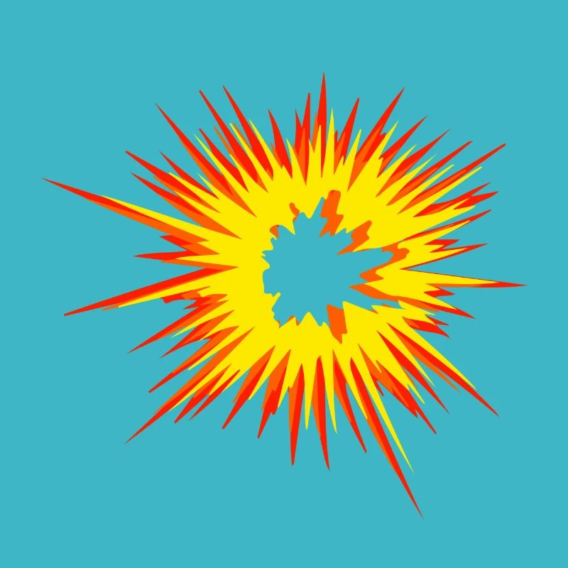 Explosion Star Flame