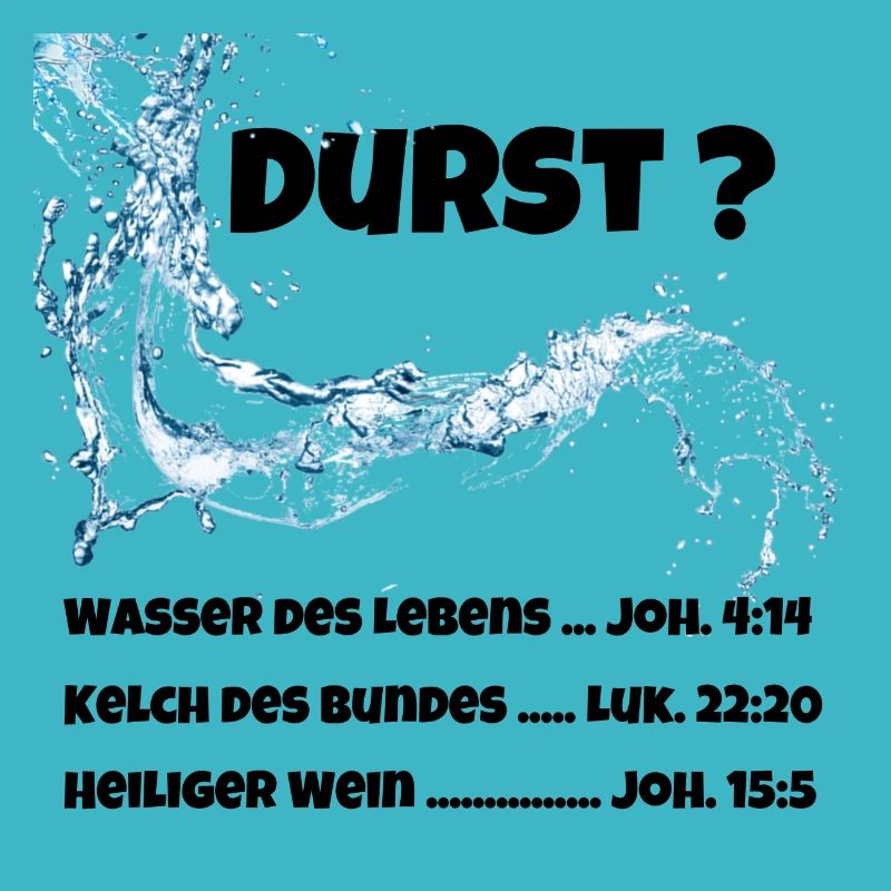 Durst? - schwarz