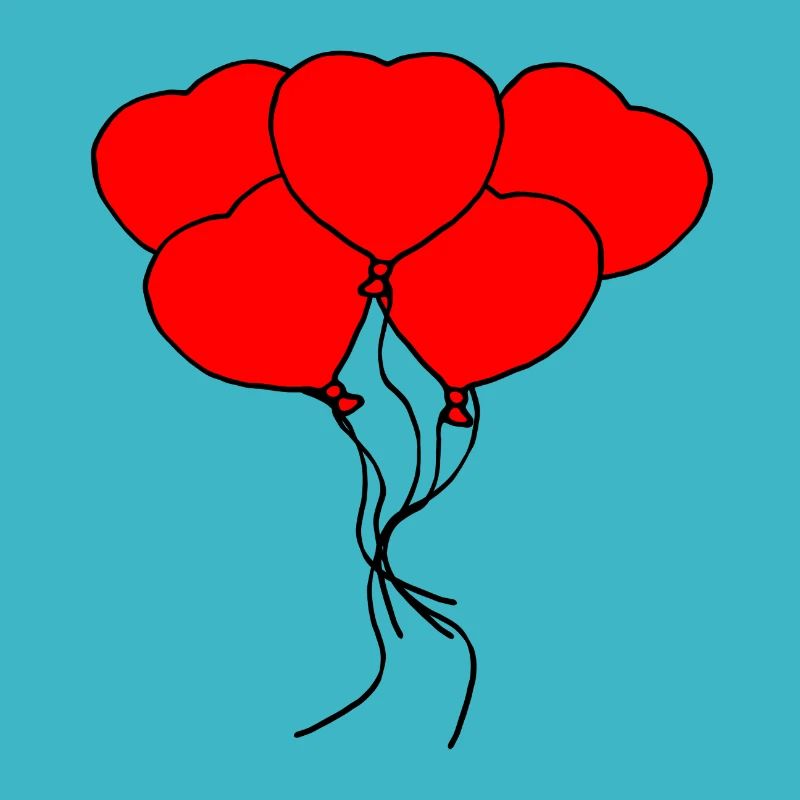 Herz Luftballons