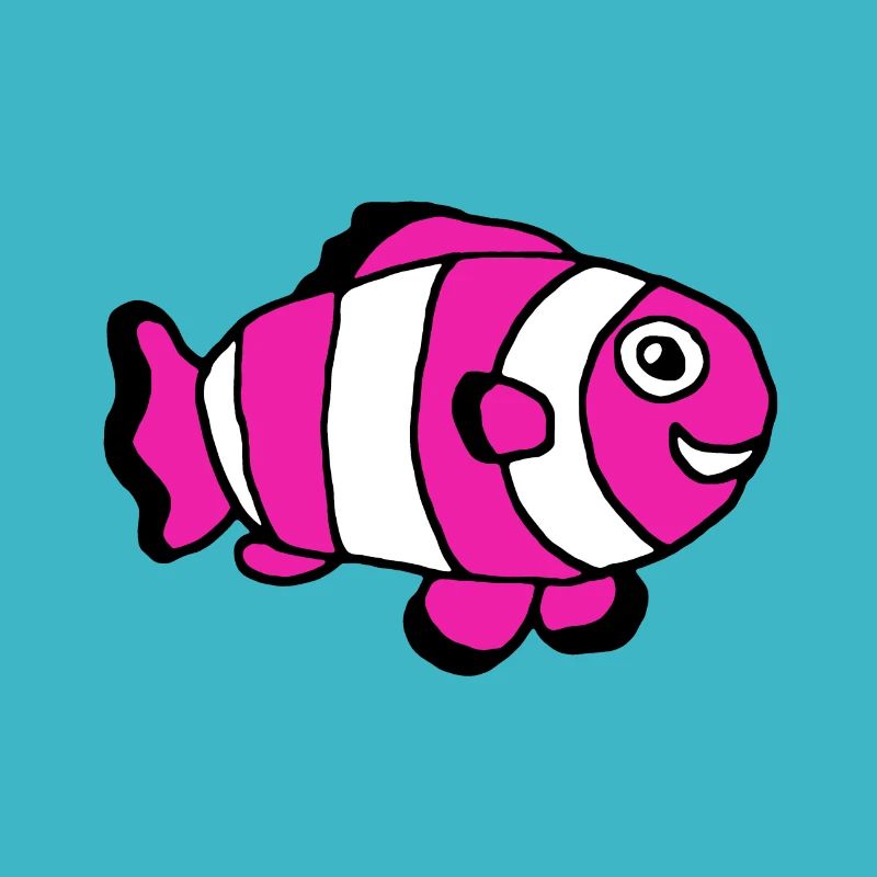 Pinker Clownfisch, Weibchen, Mädchen