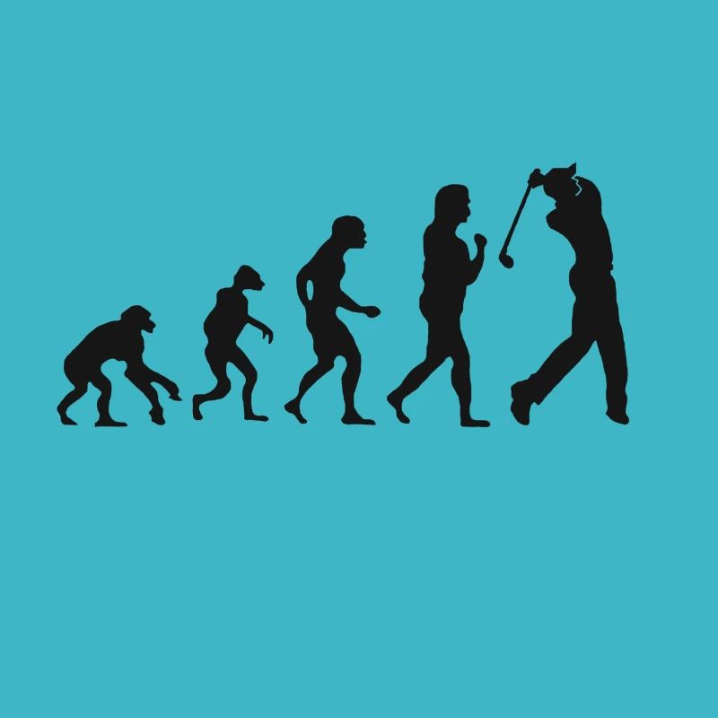 Golfer Evolution Golfer Golf evolution