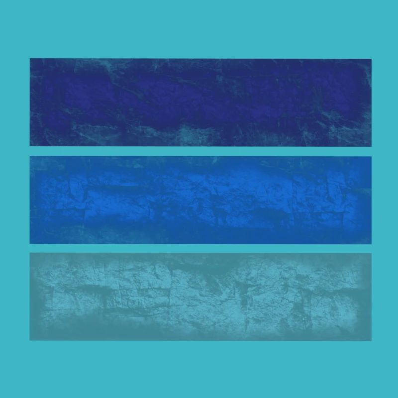 Blaue Rechtecke