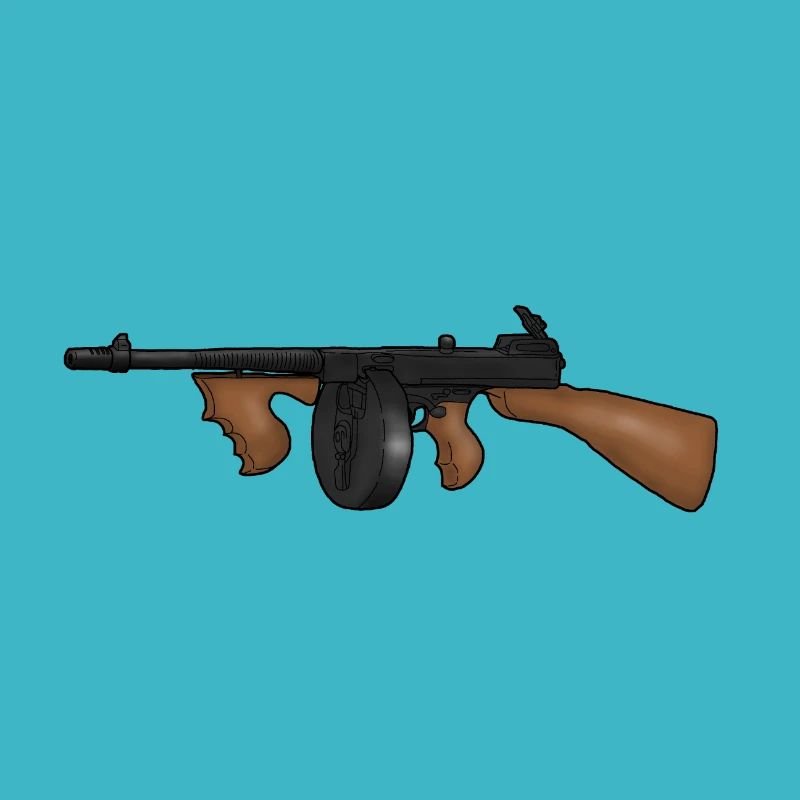 Tommy Gun / Thompson Sub Machine Gun