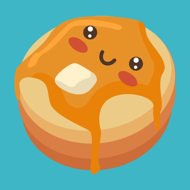 Pancakes with butter
