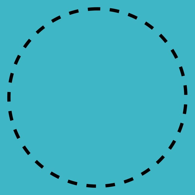 Cercle pointillé