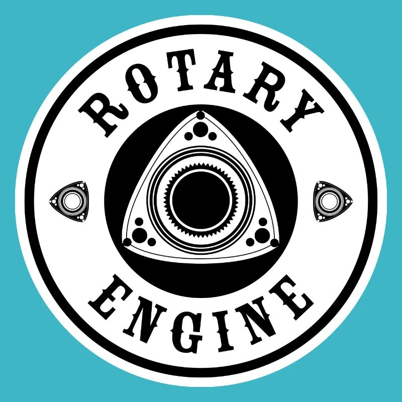 Rotary Engine - White
