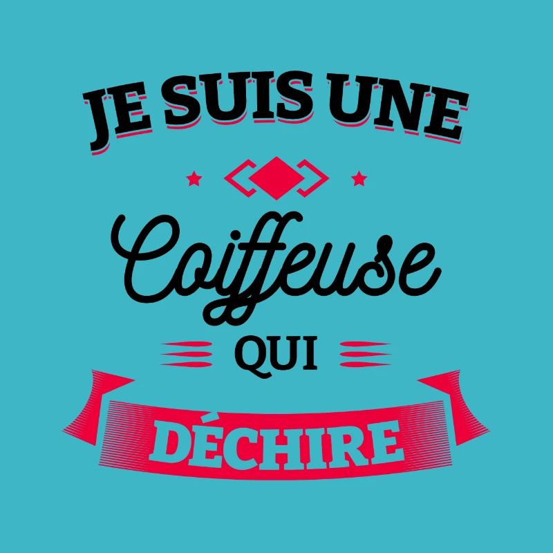 COIFFEUSE QUI DÉCHIRE