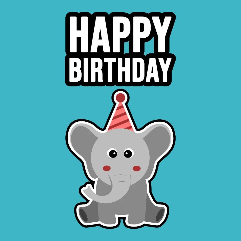 Anniversaire Éléphant
