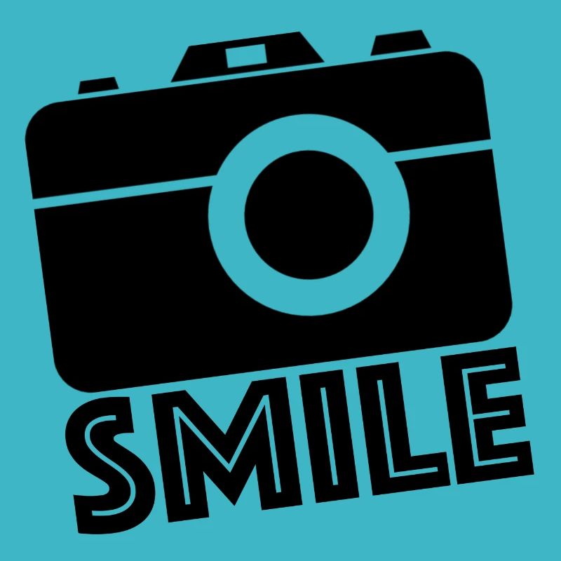 Smile, Camera Youtube Instagram Facebook