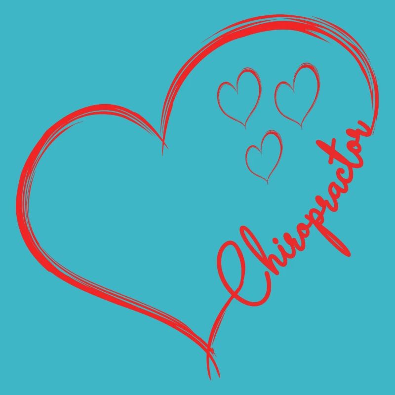 Chiropractor Physiotherapist Heart I Gift