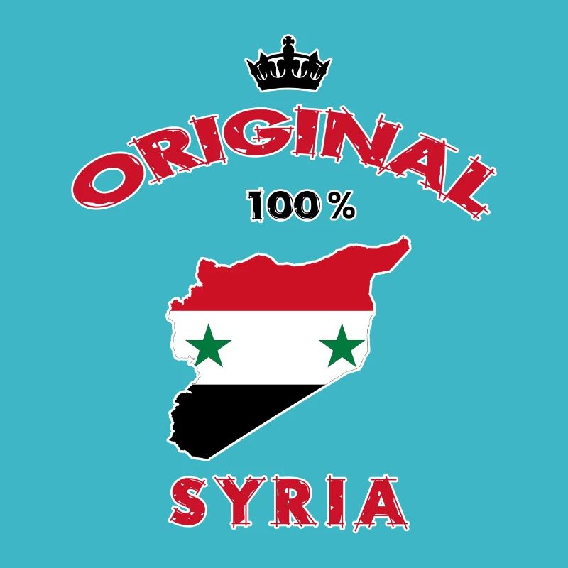 Syria original 100% flag design