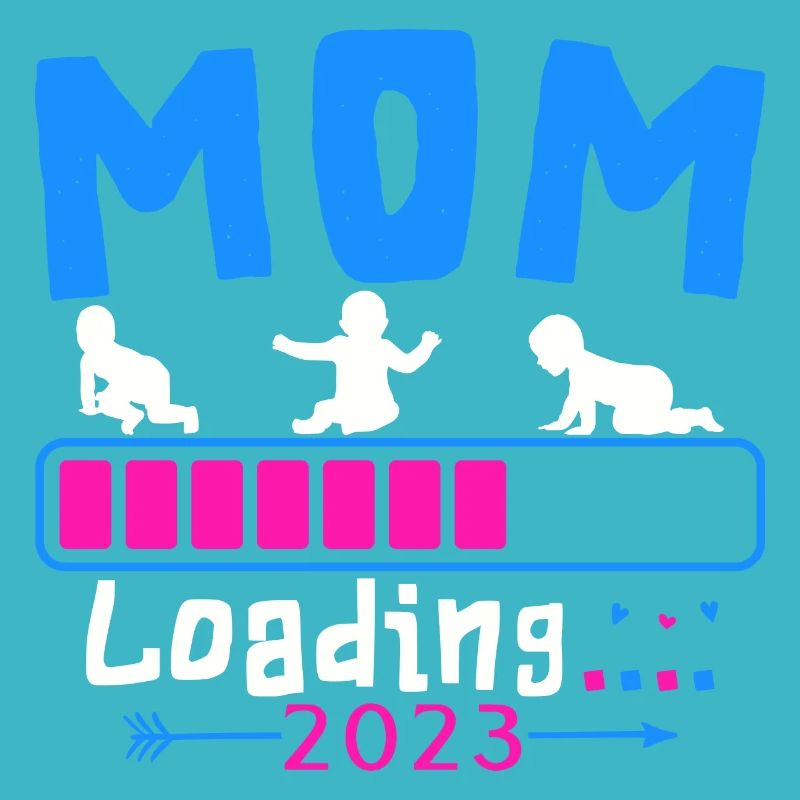Mama loading 2023, werdende Mutter 2023