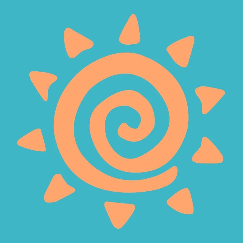 Logo soleil simple