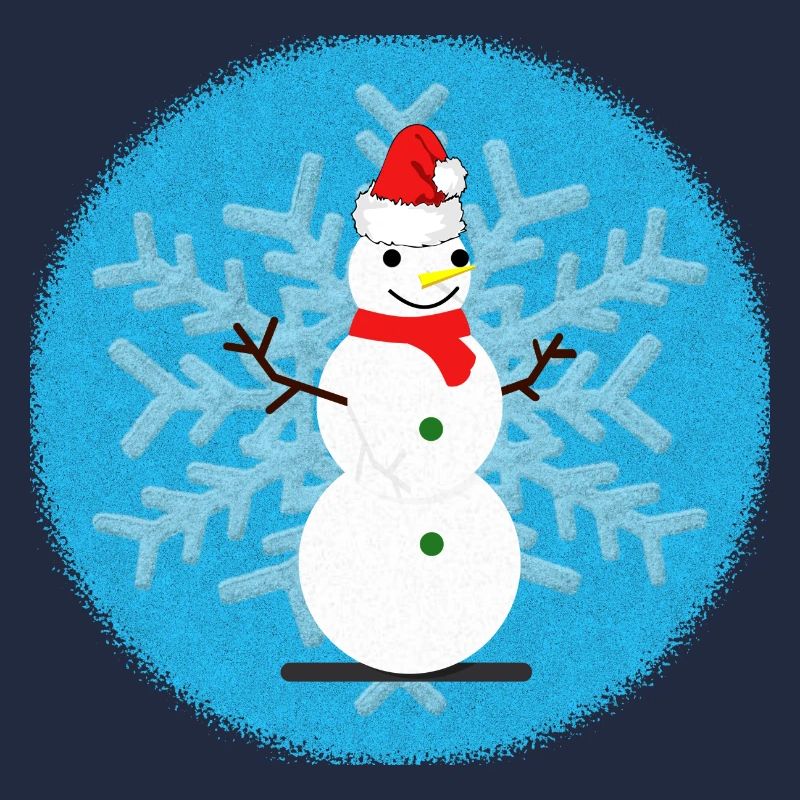 SCHNEEMANN. WEIHNACHTEN.
