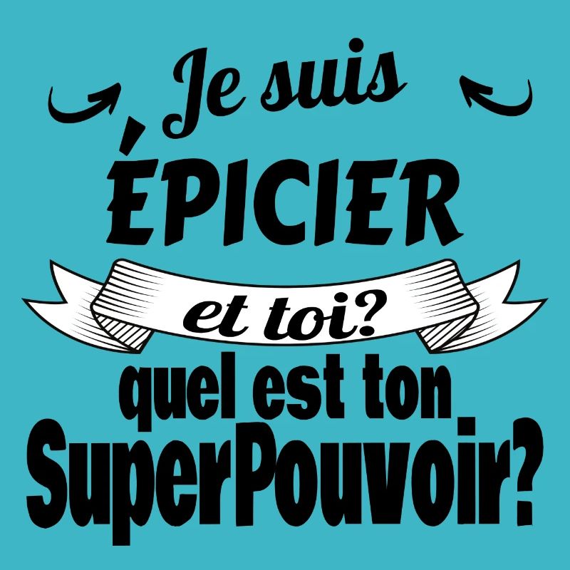 je suis épicier