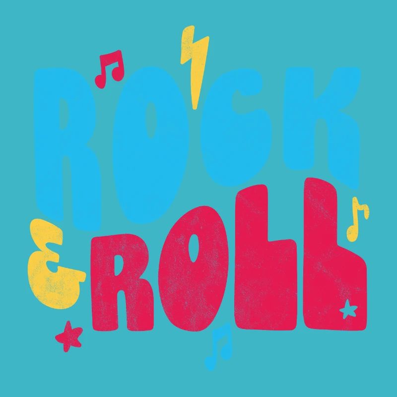 Rock and Roll Farbe