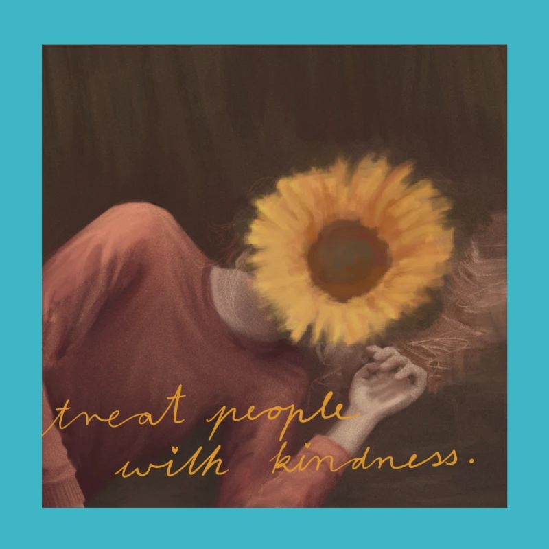 Behandle Menschen mit Freundlichkeit