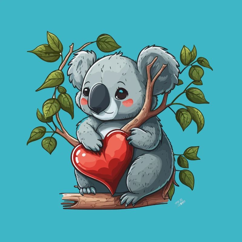 Entzückender Koala