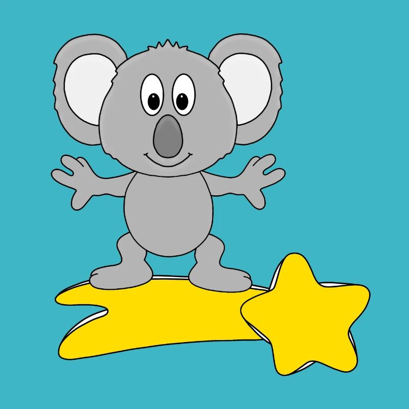 KOALA - STERNSCHNUPPE - TIER - TIERISCH