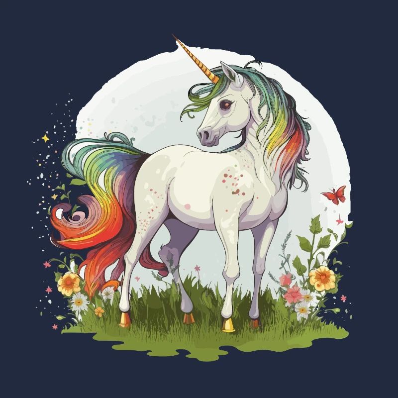 Regenbogen-Einhorn