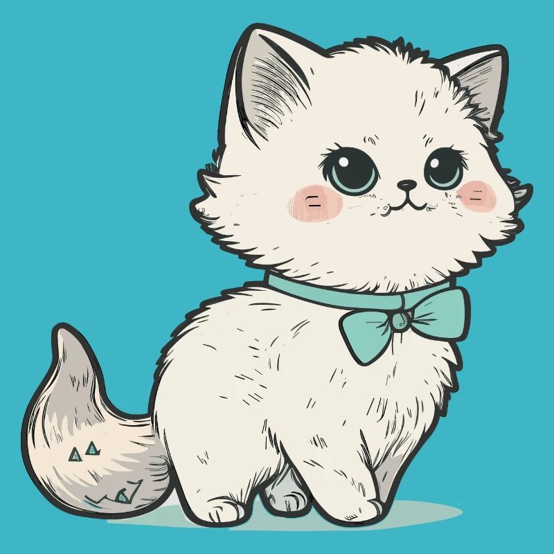 Le chaton pimpant