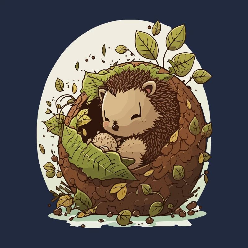 Kuscheliger Igel