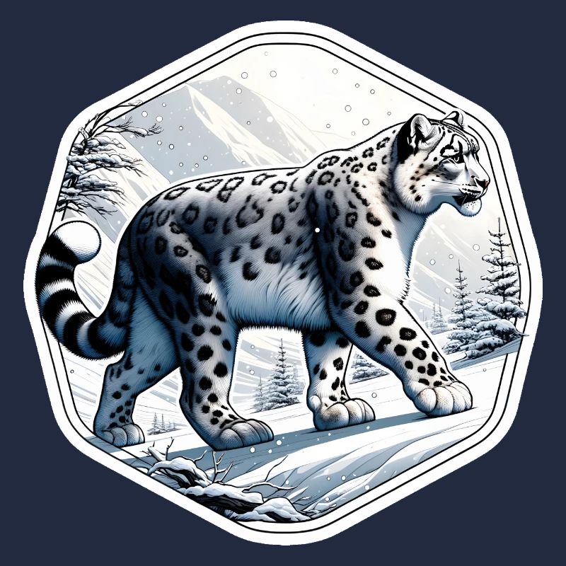 Snow Leopard Leopard White Leopard