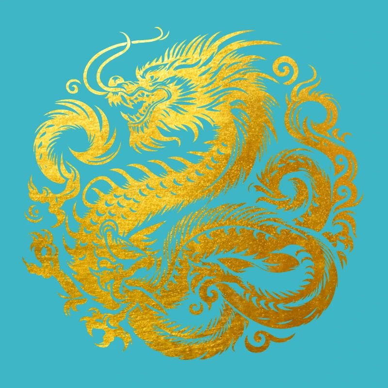 Tatouage de dragon chinois