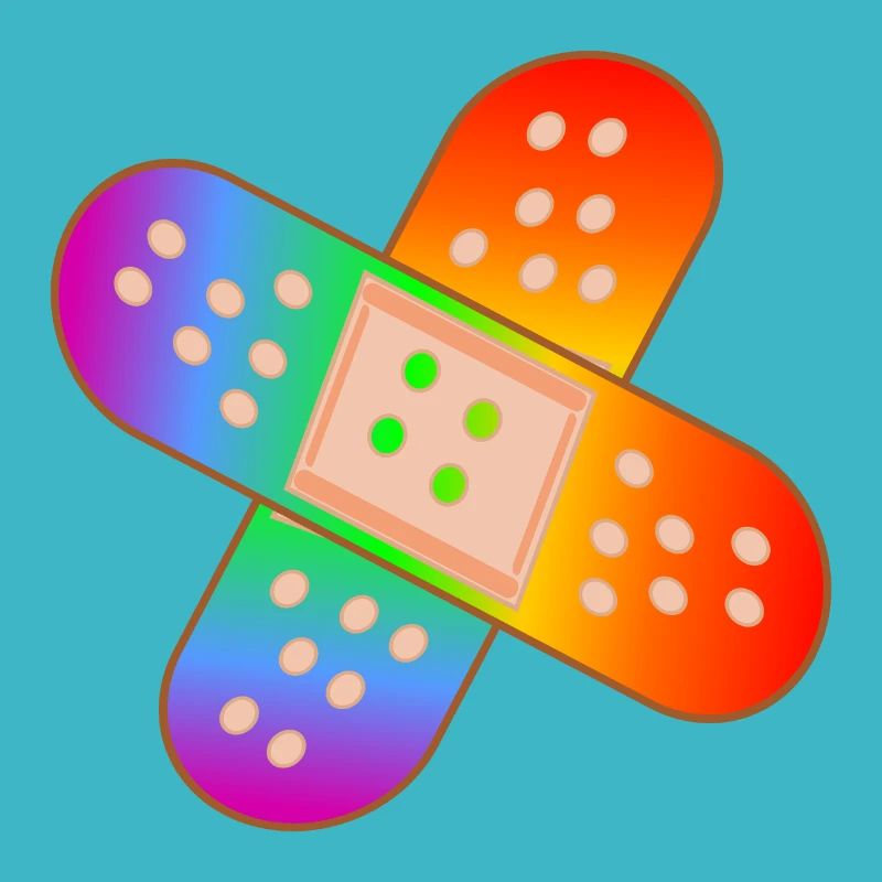 REGENBOGEN PFLASTER