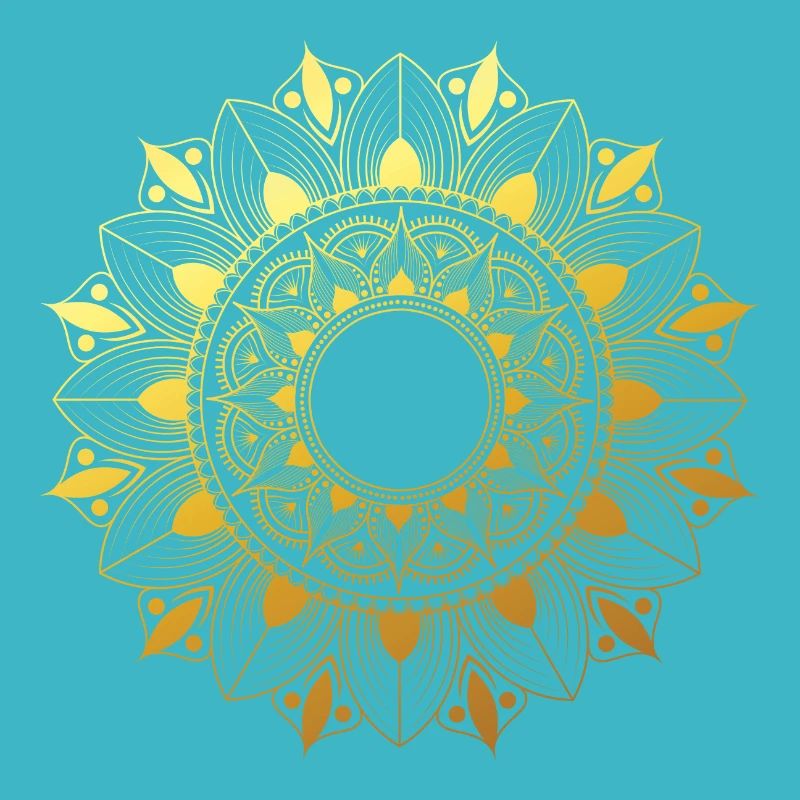 Mandala doré