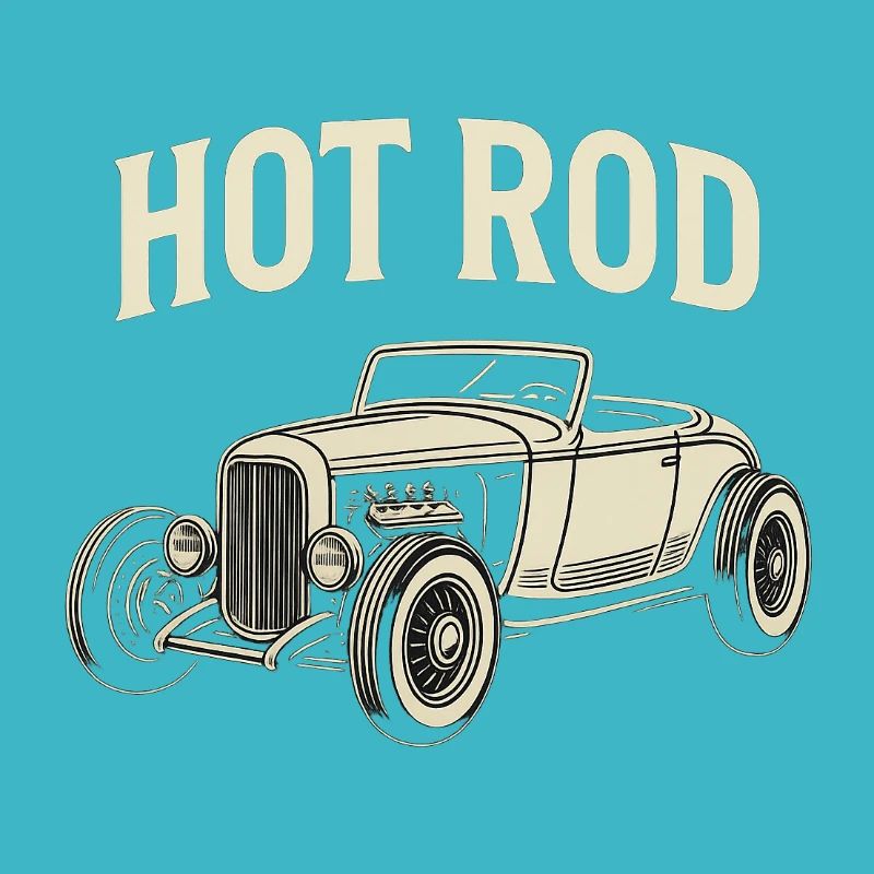 Hot Rod Imprimé Classique